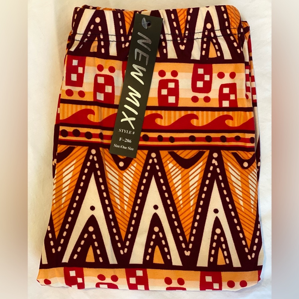 New Mix Tribal/Batique Print Leggings